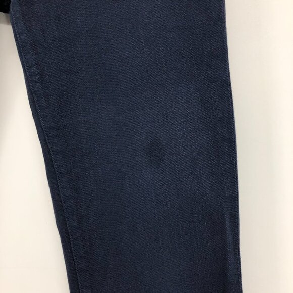Kate Spade  Broome Street Dark Wash Blue Skinny Jeans Size 25 Zipper Ankles - Picture 14 of 15